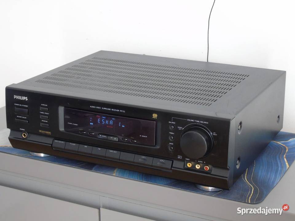 Wzmacniacz z radiem Philips FR732 RDS ładny i podkarpackie Jasło