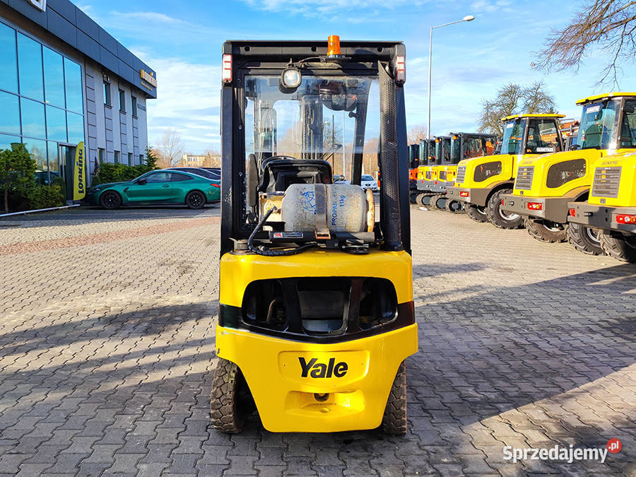 wózek widłowy Yale GLP16VX LPG 16 t triplex 43 m Yale Wózki widłowe Kęty sprzedam