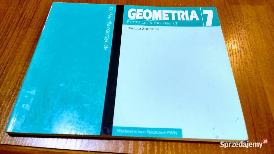 Geometria 7 podręcznik klas VII książka Gdańsk