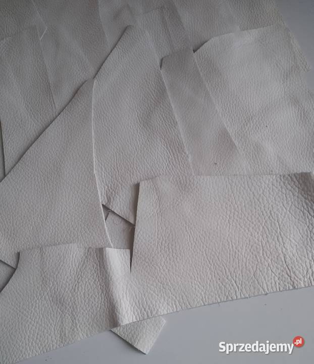 Skóra 395 g Licowa Włoska średnie i małe kawałki Rękodzieło Gdańsk