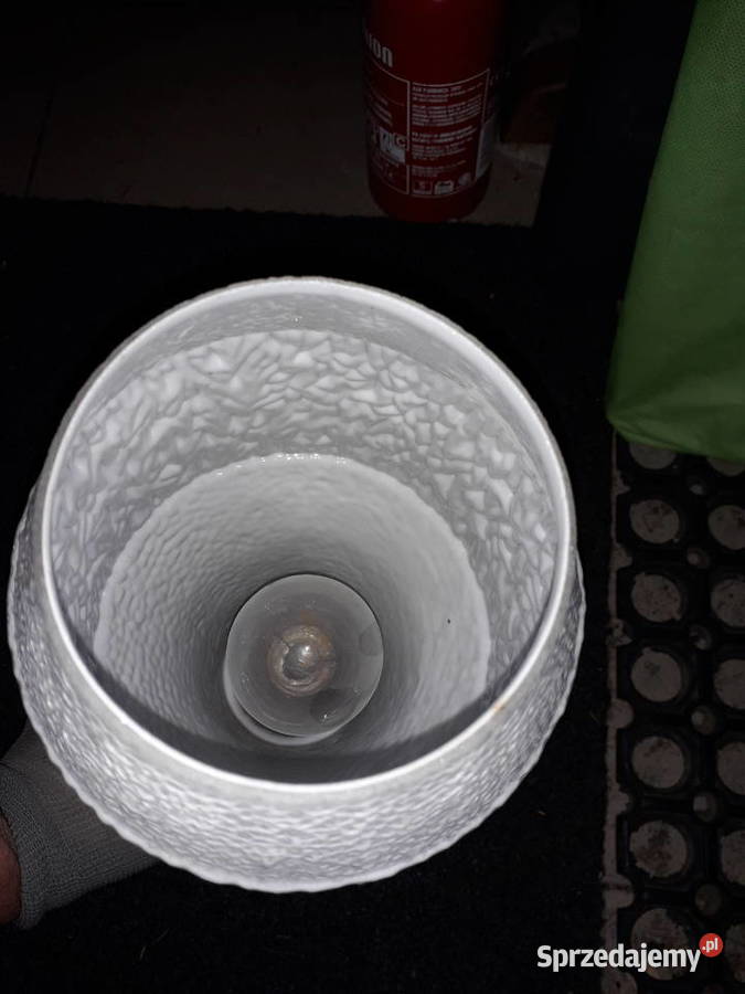 Lampa klosz nakrapiany