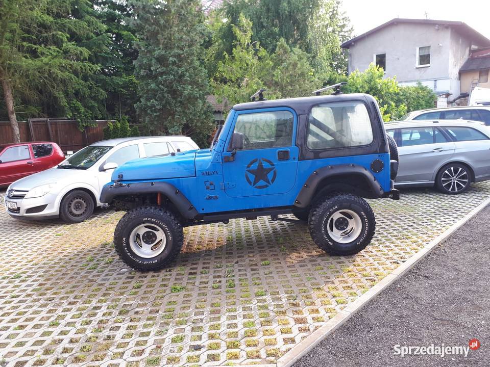 jeep wrangler 25 LPG 4x4 manualna Wrangler Gruszczyn