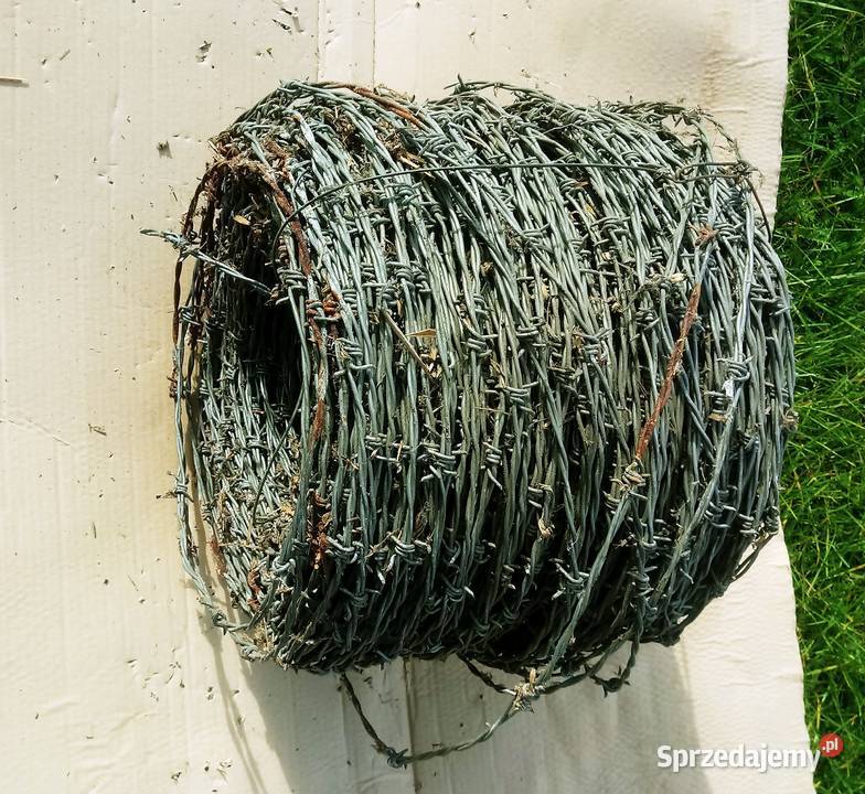 Drut kolczasty ocynk 325 Nowy łódzkie sprzedam
