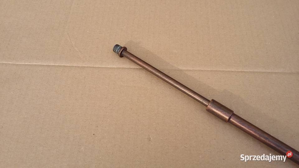 Rurka do lamp klasyczna BRĄZOWA WYSUWANA 675mm Wyposażenie wnętrz Warszawa