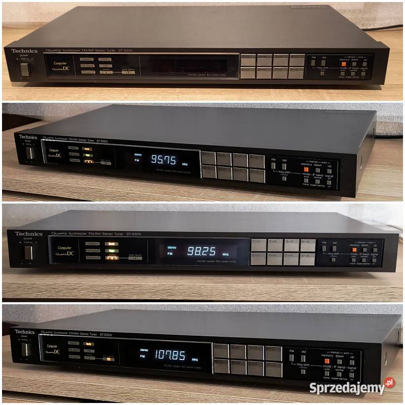 Tuner Technics STS505 sprawdzony sprawny Pozostałe Piotrków Trybunalski