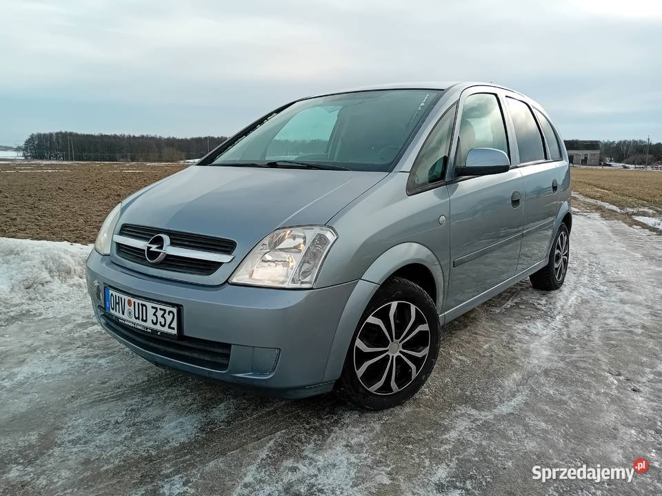Sprzedam Opel Meriva 2004r 16 8v Samochody osobowe Trzebuń