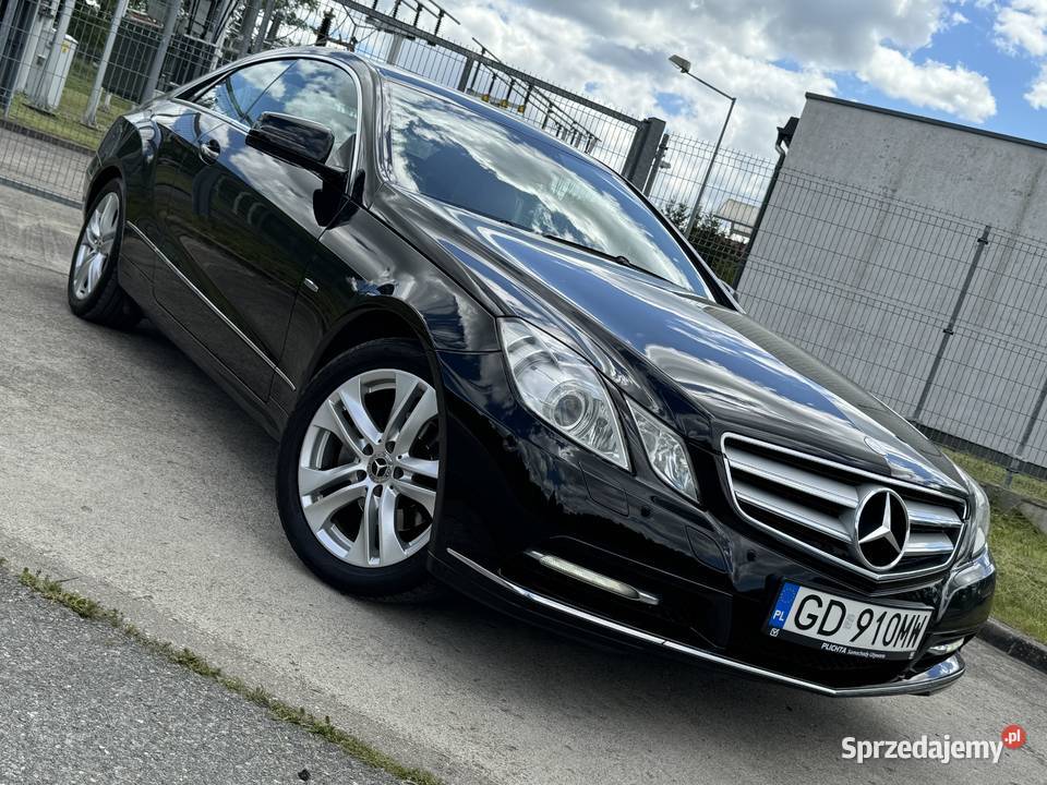 MERCEDES E250 COUPE AUTOMAT SKÓRA BIXENON Elbląg sprzedam