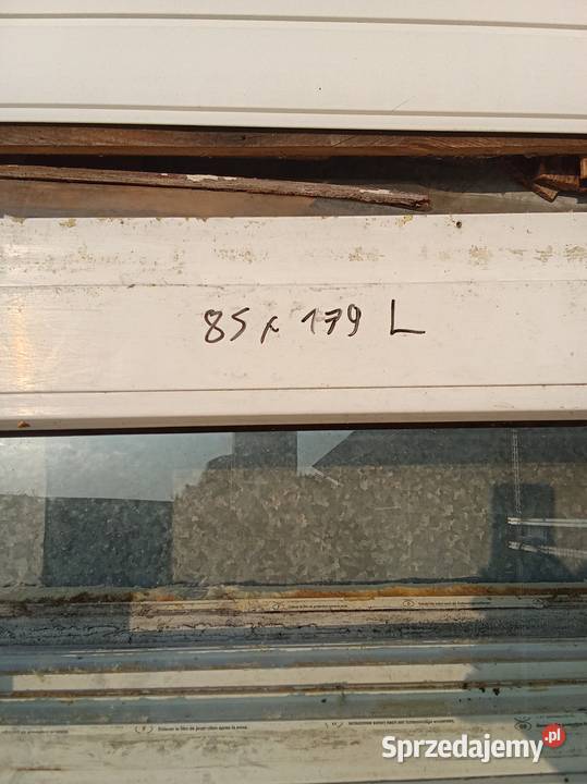 Sprzedam okno używane 85x179 Stan ok Chełm sprzedam