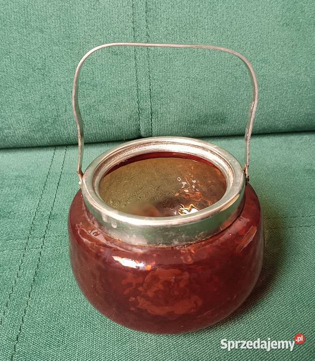 Stara kolekcjonerska cukiernica vintage PRL Zbylitowska Góra