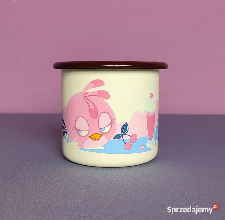 Muurla kubek emaliowany Angry Birds 250 ml z lat małopolskie Jasień