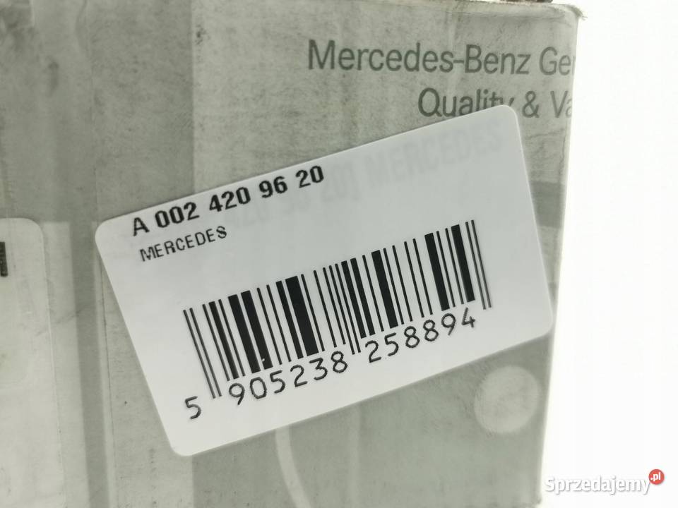 KLOCKI HAMULCOWE PRZÓD MERCEDESBENZ CLK C E ORI osobowe