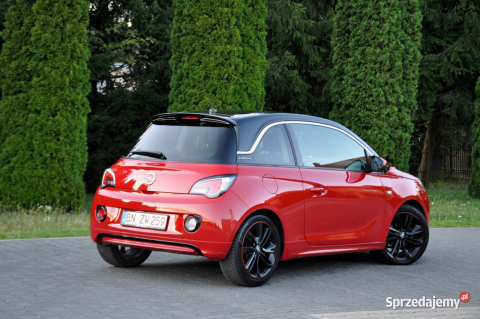 Opel Adam 14i87LedSkóryKlimatronikGrzana czujnik zmierzchu Ostrów Mazowiecka