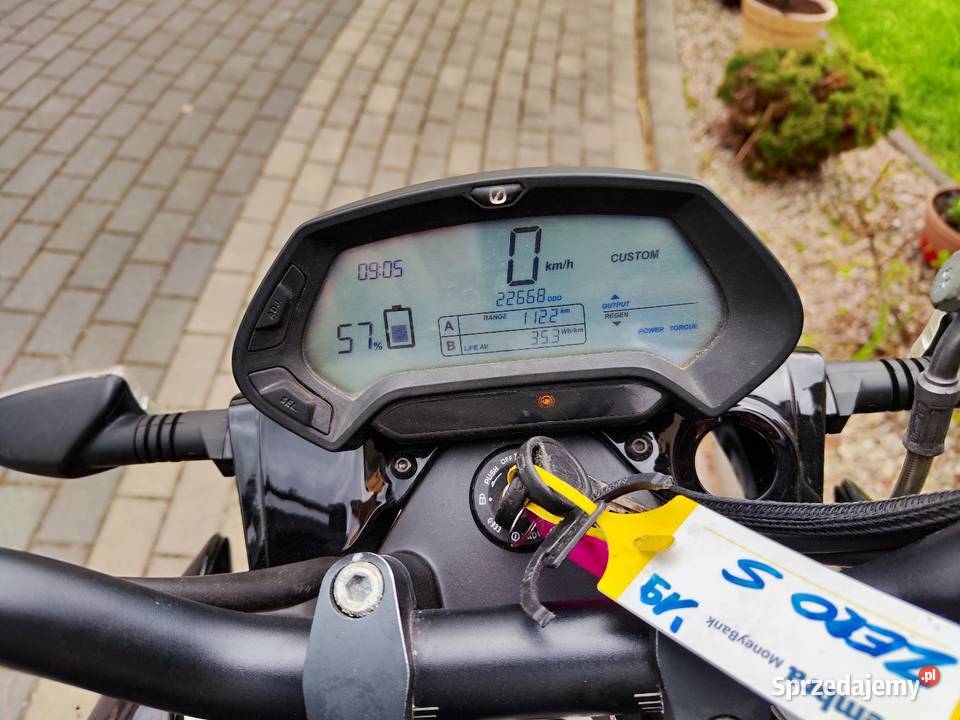 Zero S ZF 144 2019 elektryczny na kat B A1 125 bezwypadkowy Pozostałe Brańsk