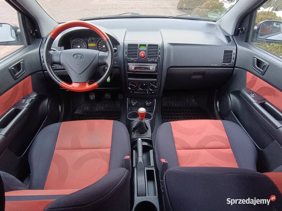 Hyundai Getz 2006r 11i 67 107000 MAŁY PRZEBIEG radio Getz wielkopolskie Witkowo