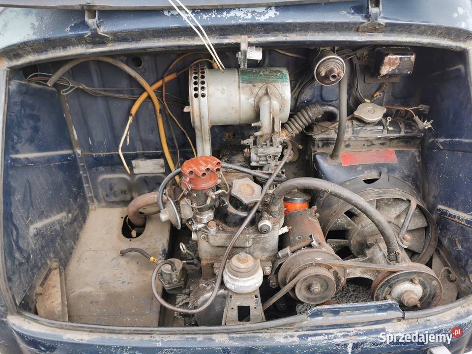 Fiat 600 Multipla 1957r do renowacji kompletność Fiat Łazy