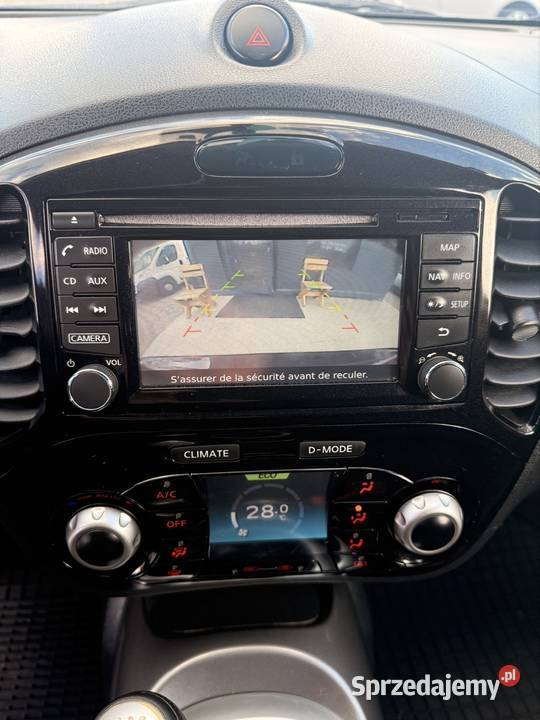 Nissan Juke 12 benzyna 2016r bluetooth Tomaszów Lubelski