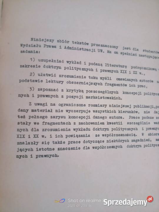 Historia Doktryn Politycznych I Prawnych Uniwersytetu Praga Warszawa ...