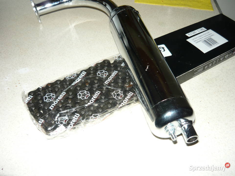 Silnik spalinowy rower Łańcuch Tłumik Zapłon Krotoszyn