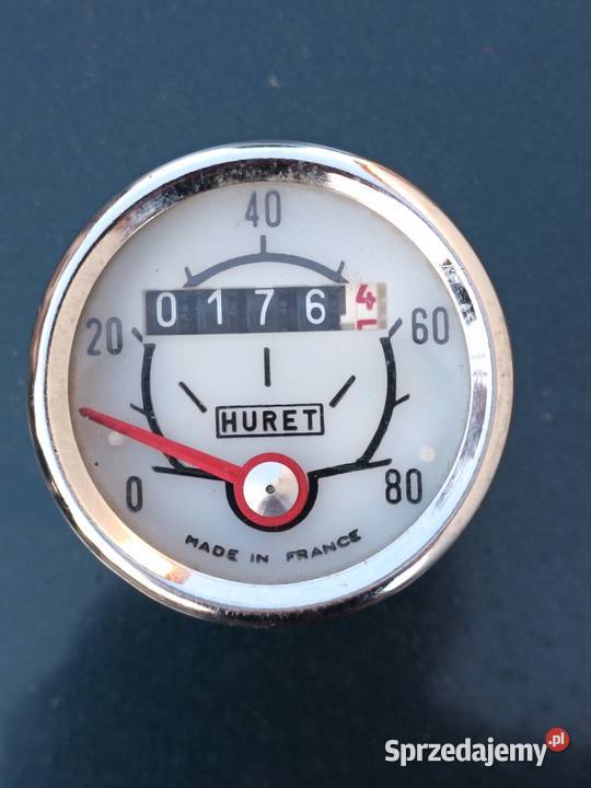 Licznik HURET PRL vintage 080 h Francja Nysa
