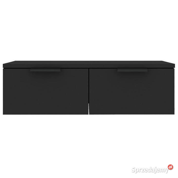 Szafka wisząca czarna 68x30x20 materiał Warszawa