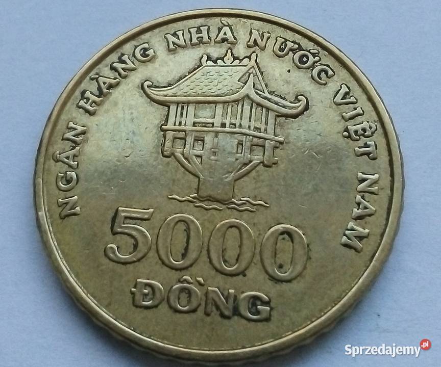 WIETNAM5000DONG2003 r Legionowo