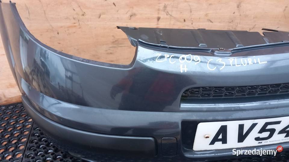 CITROEN C3 I PLURIEL ZDERZAK PRZÓD HALOGEN EYPC Zbierkowo