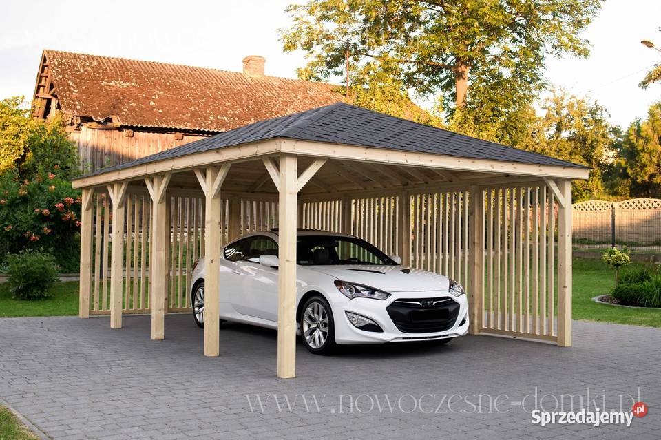 Wiata Samochodowa Drewniana San Ariano 3x5 Warszawa sprzedam
