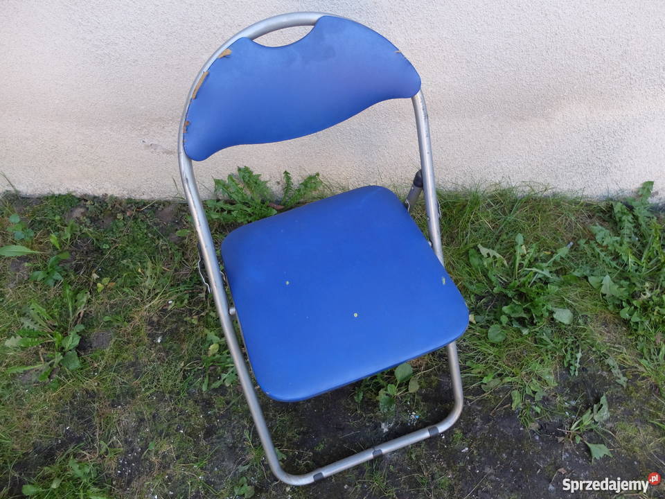 Krzesło składane z obiciem z PCV 335 wielkopolskie Kościan