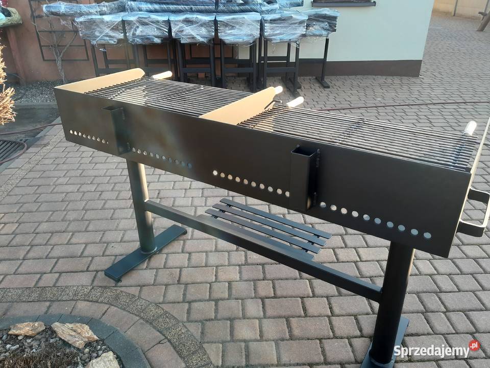 Gastronomiczny grill DWUKOMOROWY blacha 5 mm wielkopolskie Damasławek sprzedam