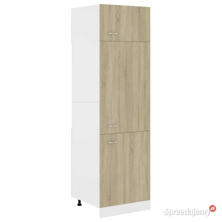 Szafka na lodówkę kolor dąb sonoma 60x57x207 mazowieckie Warszawa