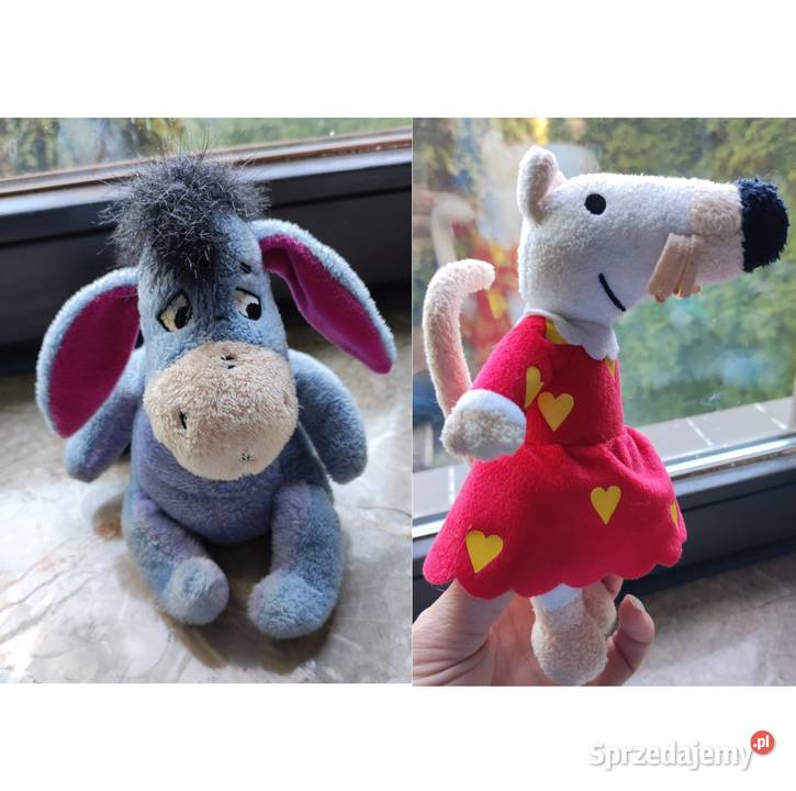 maisy mouse pluszowa miękka zabawka kłapouchy