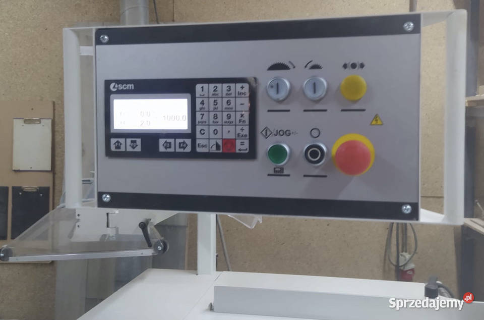 Piła formatowa SCM Si X sterowanie PLC Biznes i Przemysł Wadowice
