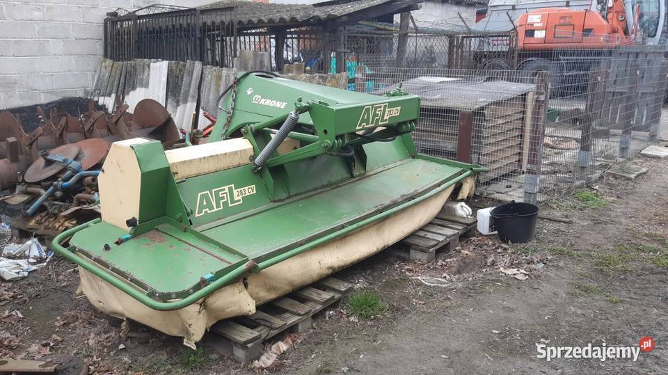 Kosiarka dyskowa czołówka KRONE AFL 283 CV Krone łódzkie Uniejów