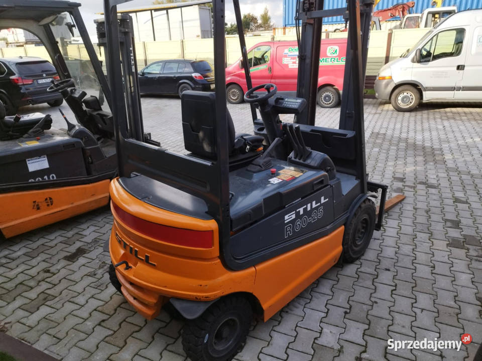 Wózek widłowy Eklektyczny STILL R6025 Udźwig 25 Wózki widłowe Strzyżew