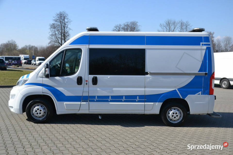 Fiat Ducato 23 JTD 150 ambulans karetka nosze nieuszkodzony Kęty