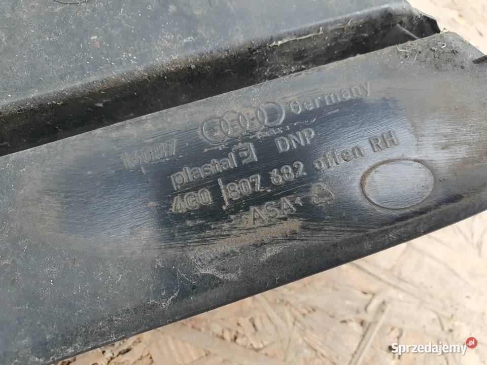 AUDI A6 C7 KRATKA PRAWA ZDERZAKA PRZÓD 4G0807682