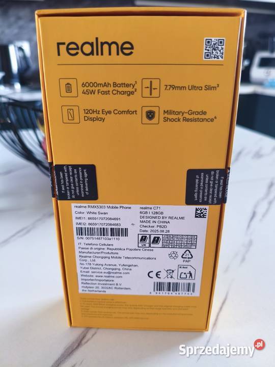 Smartfon Realme C71 Witkowo Drugie