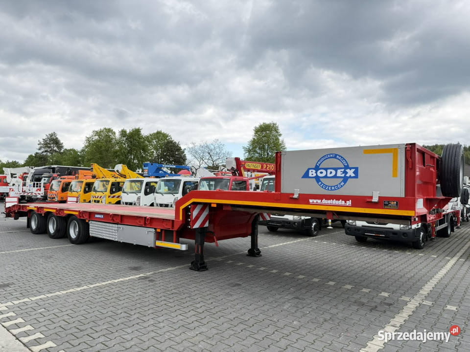 niskopodwoziowa Bodex NN3J Ładowność 26500 3osie świętokrzyskie Widełki