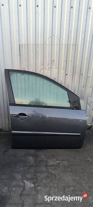 DRZWI PRAWE PRZÓD FORD FIESTA MK6 SEA GREY osobowe Lipno