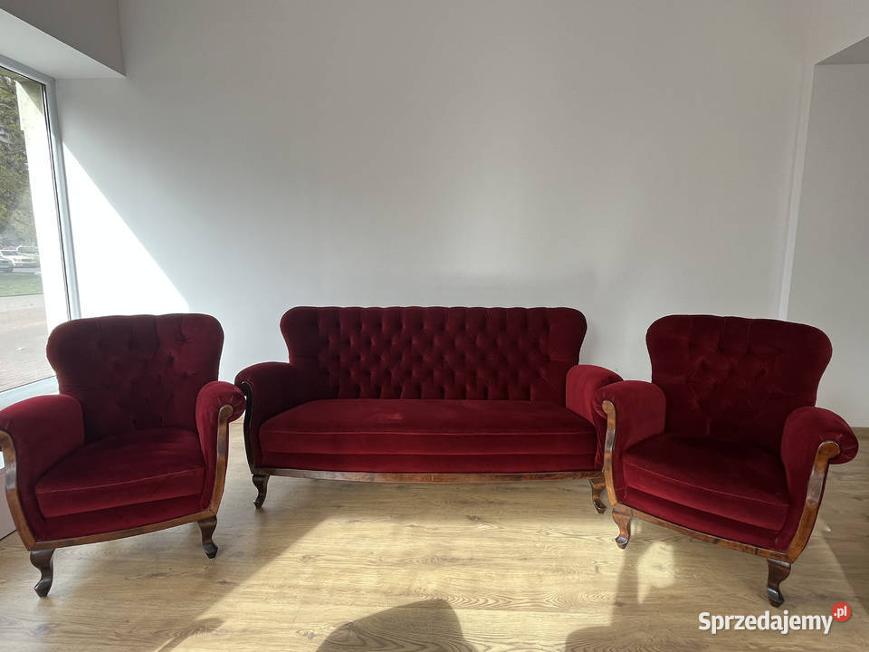 Zestaw wypoczynkowy BAROKOWY sofa fotele Meble Warszawa sprzedam
