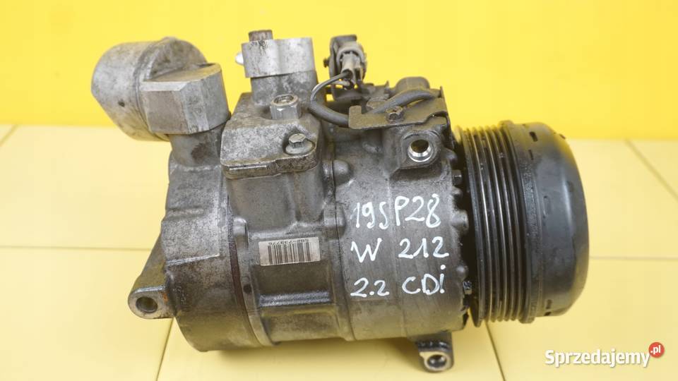 MERCEDES E W212 CLS 22 CDI 13r 651924 sprezarka świętokrzyskie Suków