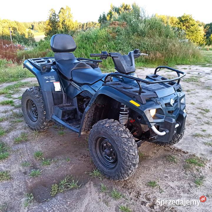 Can Am Outlander 400 mały przebieg 90 MTG pracy pomorskie Bieszkowice sprzedam