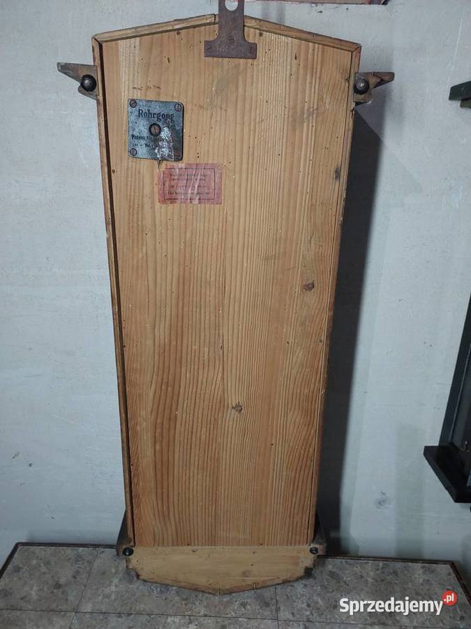 104 Stary zegar ścienny kwadransowy sprawny Tczew