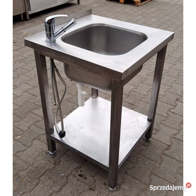 Zlew 1 Komorowy z Półką 606085 M1570N Gastronomia Gastronomia