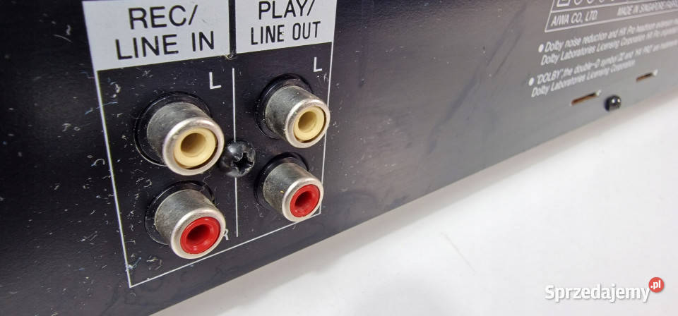 Magnetofon catette deck Aiwa ADF550 AD F 550 Międzychód