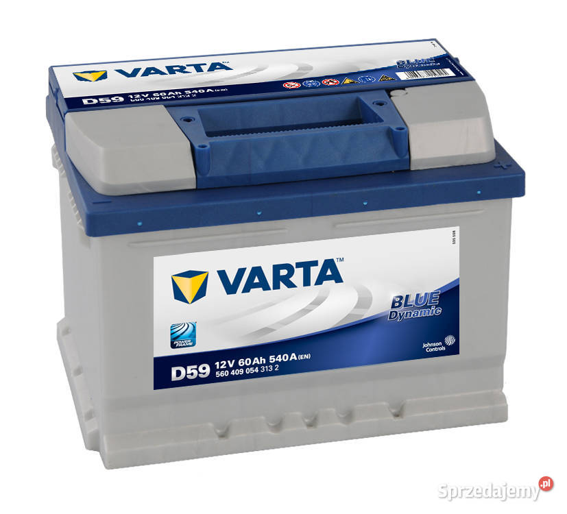 Akumulator Varta Blue D59 60Ah 540A P Wrocław
