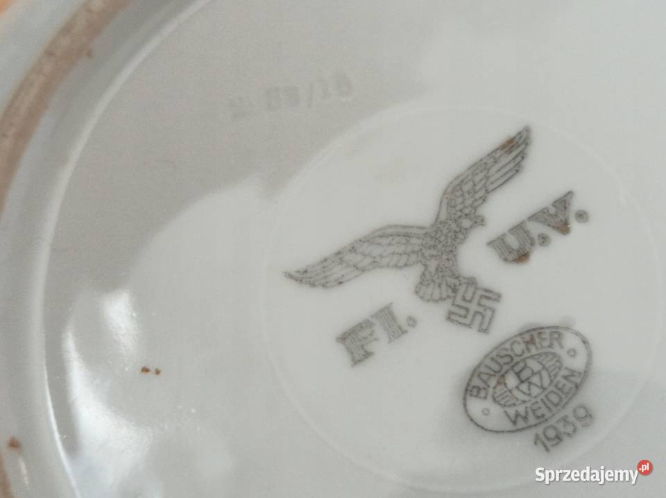 wojskowy talerzyk miseczka 3 rzesza FI UV Warszawa sprzedam