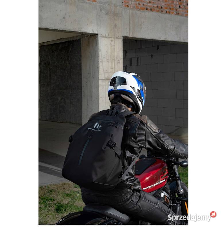 PLECAK MOTOCYKLOWY WODOODPORNY NA KASK sprzedam