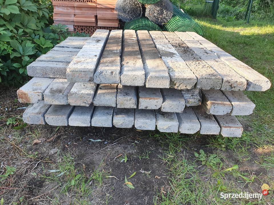 Nadproża betonowe zbrojone drutem 6mm w ilości4 Materiały budowlane Dąbrowa Górnicza