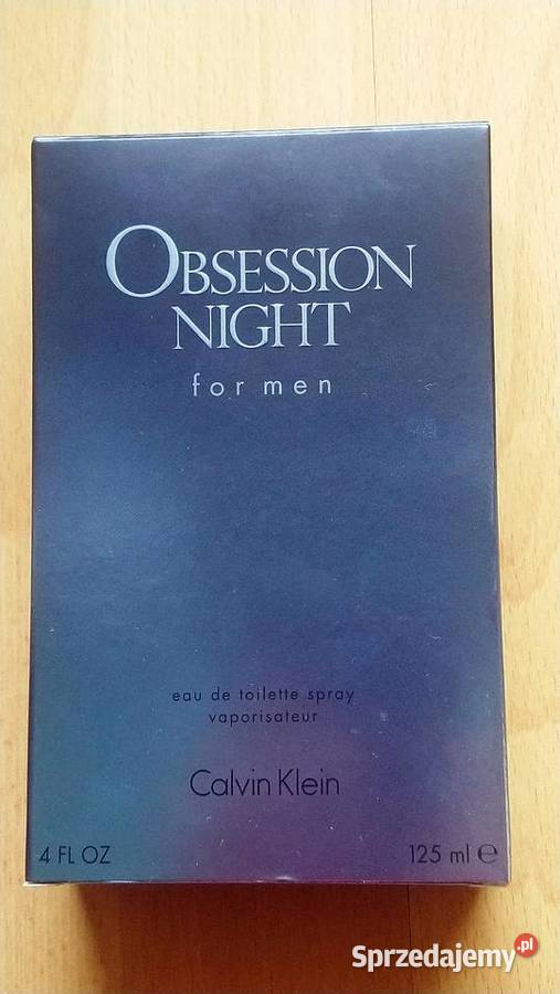 Pudełko Obsession Night Calvin Klein 125ml Biała Podlaska